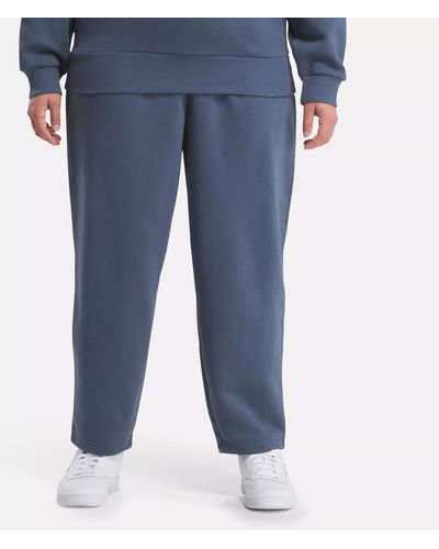 Reebok Lux Fleece Sweatpants (plus Size) - Blue
