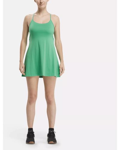 Reebok Lux Strappy Dress - Green
