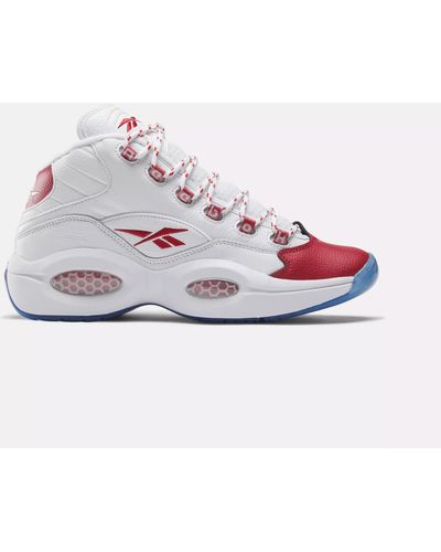 Reebok Question Mid Basketball Shoes - White