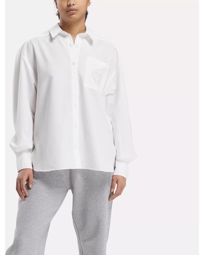 Reebok X Anine Bing Tailored Shirt - White