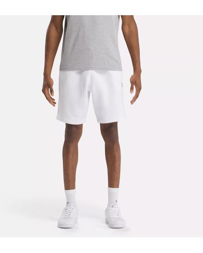 Reebok Identity Fleece Shorts - White