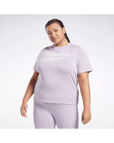 Reebok Identity T-shirt (plus Size) - Purple