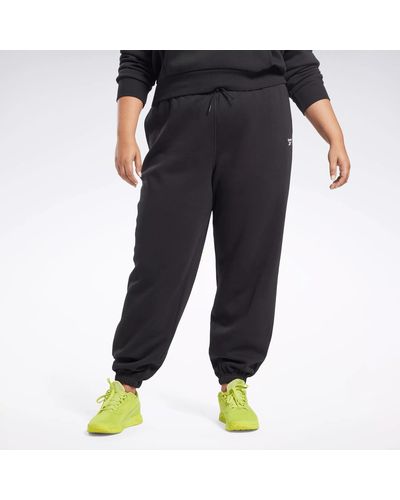 Reebok Identity Fleece Sweatpants (plus Size) - Black