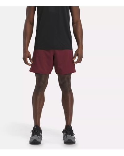 Reebok Speed 3.0 Two-in-one Shorts - Red