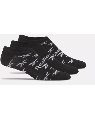 Reebok No-show Liner Socks 3 Pairs - Black