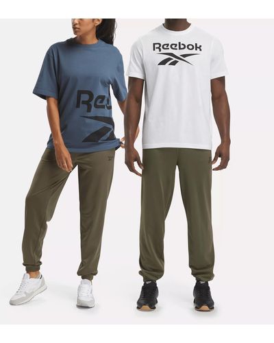 Reebok Identity Vector Knit Track Pants - Blue