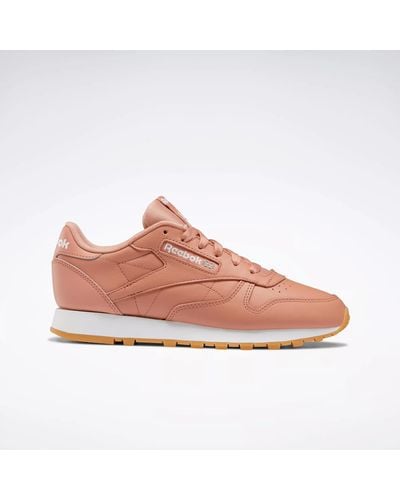 Reebok Classic Leather Shoes - Pink