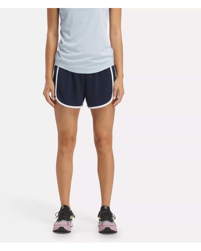 Reebok Workout Ready High-rise Shorts - Blue