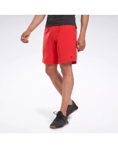 Reebok Workout Ready Shorts - Red