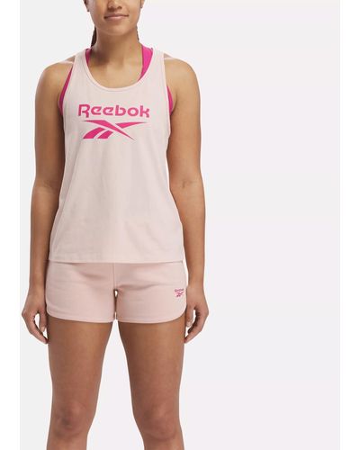 Reebok Identity Big Logo Tank Top - Pink