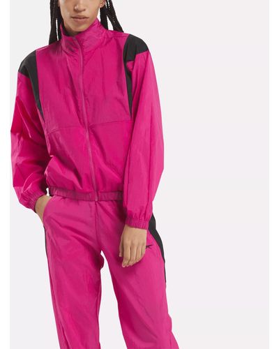 Reebok Big Vector Woven Jacket - Pink