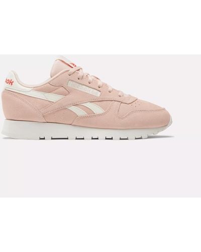 Reebok Classic Leather Sneakers - Pink