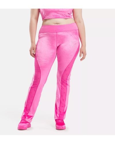 Reebok X Juicy Couture Leggings (plus Size) - Pink