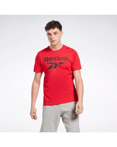 Reebok Identity Big Logo T-shirt - Red