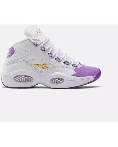 Reebok Question Mid Basketball Shoes - White