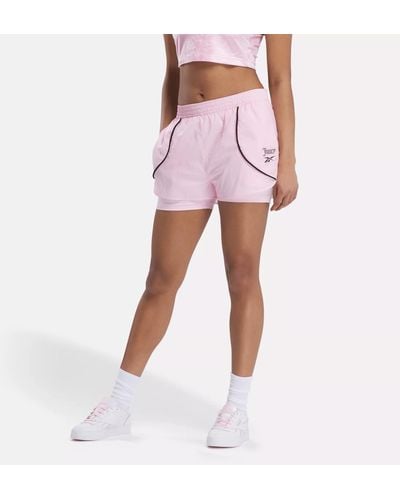 Reebok X Juicy Couture Track Shorts - Pink