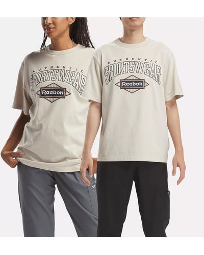 Reebok Classics Sporting Goods T-shirt - White
