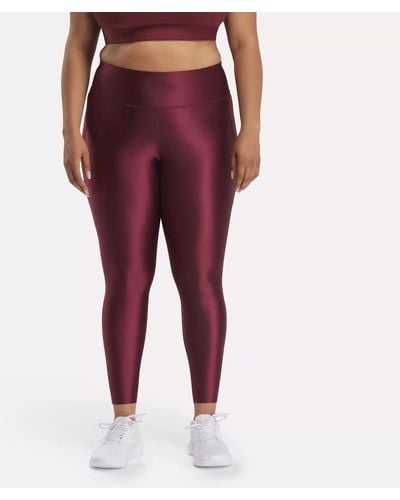 Reebok metallic high rise hotsell leggings