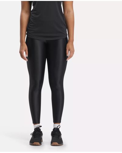 Reebok Lux Shine High-rise Leggings - Black