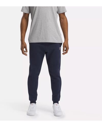 Reebok Identity Small Logo Fleece Shorts in Gray for Men