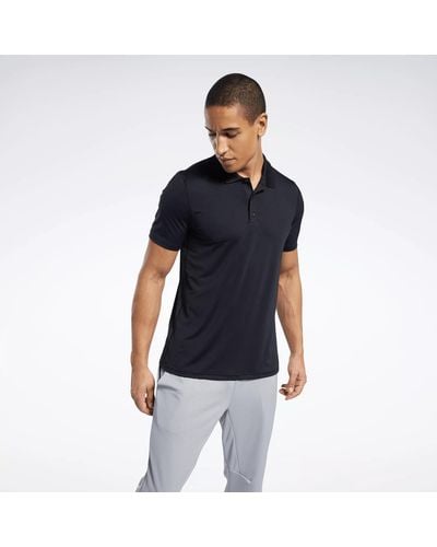 Reebok Workout Ready Polo Shirt - Blue