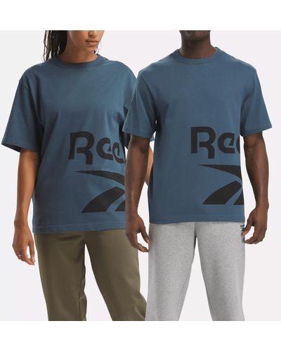 Reebok Graphic Series Side Vector T-shirt - Blue