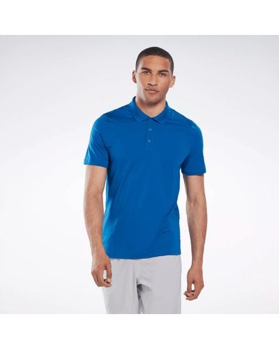 Reebok Workout Ready Polo Shirt - Blue