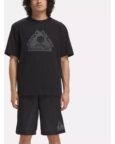Reebok Basketball Above The Rim Graphic T-shirt - Black