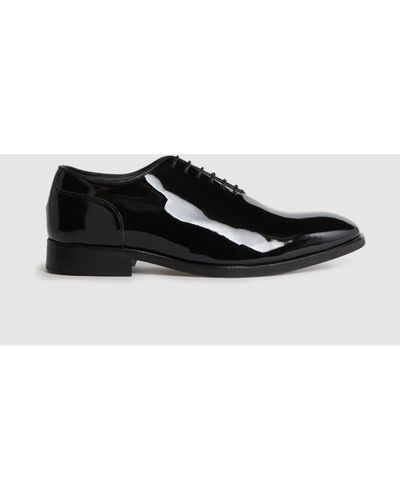 Reiss Bay - Black Leather Whole Cut Shoes, Us 11