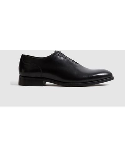 Reiss Bay - Black Leather Whole Cut Shoes, Us 7