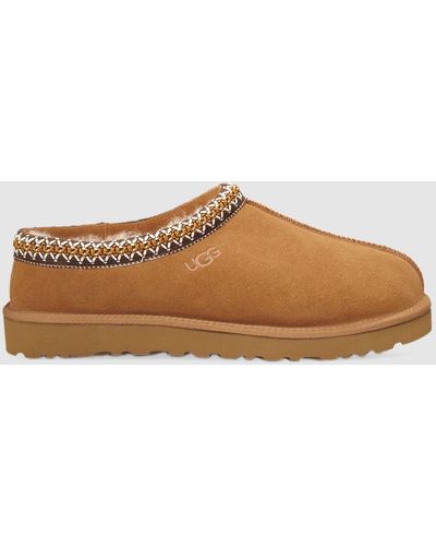 UGG Tasman Suede Slippers - Brown