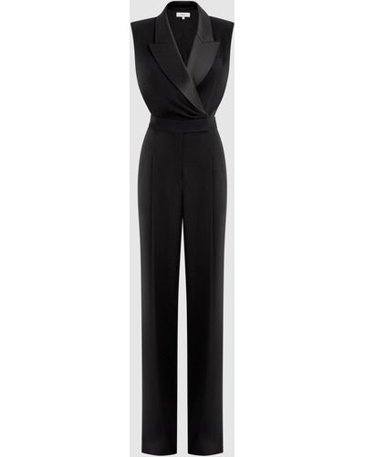 Black Reiss Jumpsuits and rompers for Women | Lyst