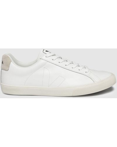 Veja Leather Sneakers - White