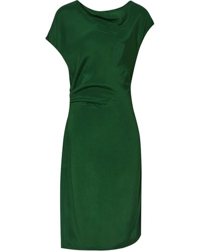 Reiss Lore - Capped Sleeve Dress - Green