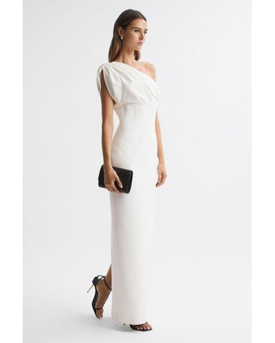 Rachel Gilbert Rachel One-shoulder Maxi Dress - White