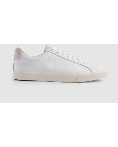 Veja Leather Sneakers - White
