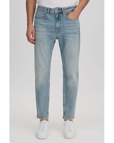 Reiss R - Light Blue Orduelaxed Tapered Jeans