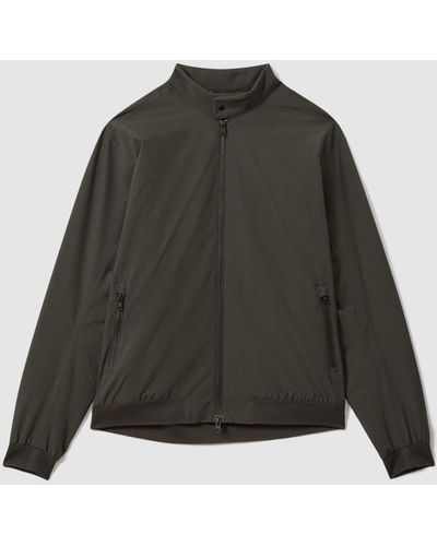 Scandinavian Edition Waterproof Harrington-style Jacket - Black