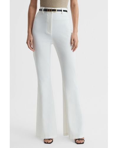 Significant Other High Rise Flared Pants - Natural