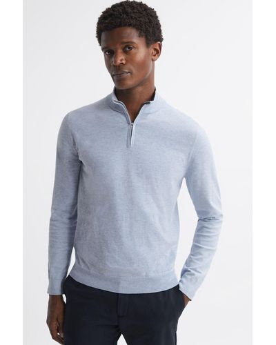 Mens sky deals blue sweater