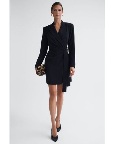 Black fitted hotsell blazer dress