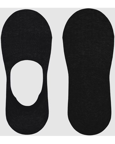 Reiss Axis - Black Sneaker Socks, Uk S-m