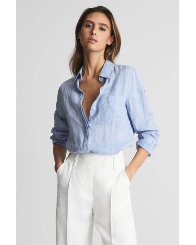 Silk Blouses  Ladies Silk Tops - Reiss