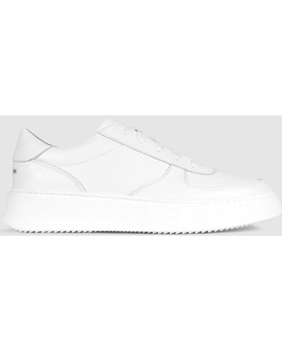 Unseen Footwear Leather Sneakers - White