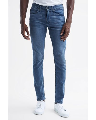 PAIGE Richard Croft High Stretch Super Skinny Jeans - Blue