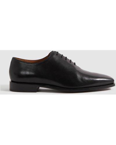 Reiss Mead - Black Leather Lace-up Shoes