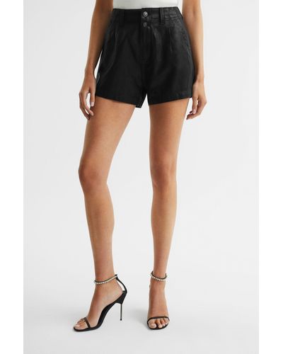 Black PAIGE Shorts for Women | Lyst