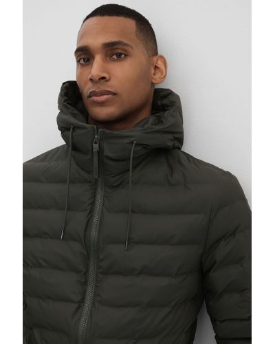Rains puffer cheap jacket green