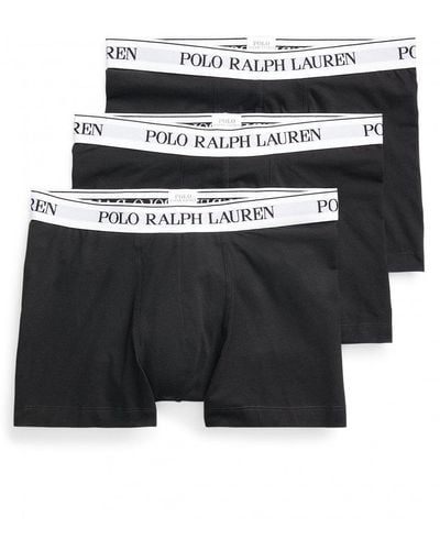 Polo Ralph Lauren Classic Boxer 3 Pack - Black