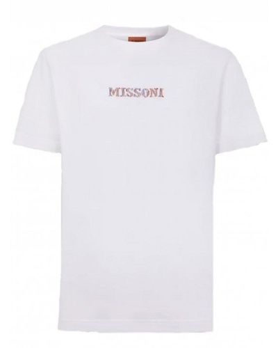 Missoni Chest Logo T-shirt - White